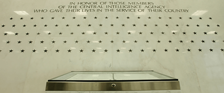 CIA memorial wall