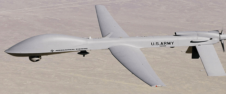 Gray Eagle drone plane