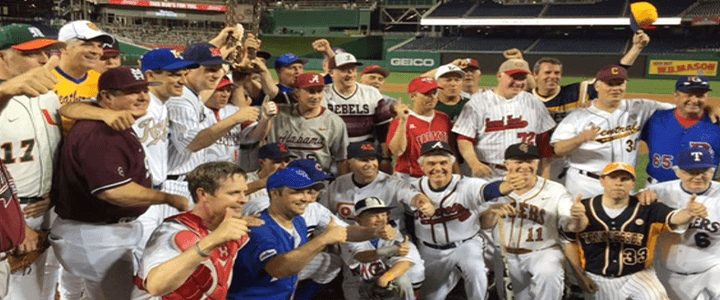 2016 winning Congressional Baseball team