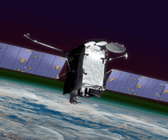 NASA Satellite in space