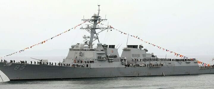 USS McCampbell DDG 85