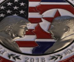 White House Communications Agency coin for Trump Kim Jong-Un meeting