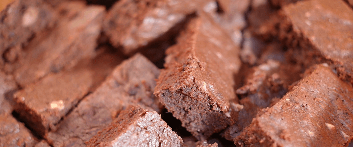 stock photo of brownies