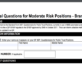 SF-85P Additional Questions for Moderate Risk Positions form page