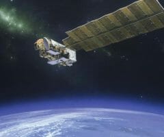 Aura satellite illustration