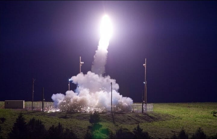Photo of missile launch