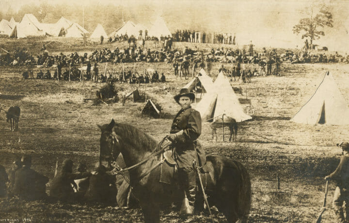 Photoshopped fake historic photo from Civil War