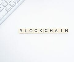 Blockchain Scrabble letters