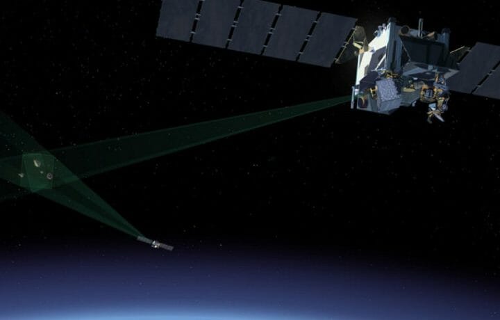 Northrop Grumman Space Tracking Satellite