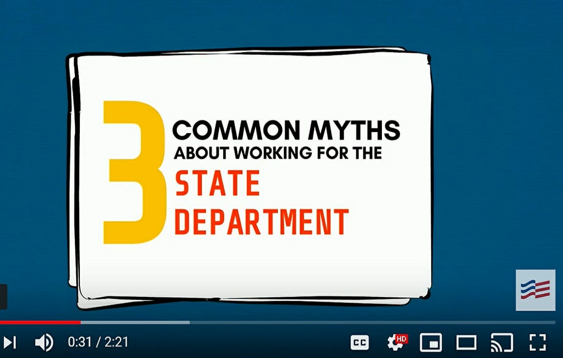 3 Myths About Working for the State Department ClearanceJobs
