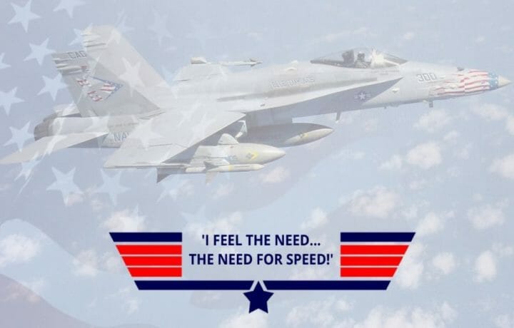 Top Gun - I feel the need for speed | Poster