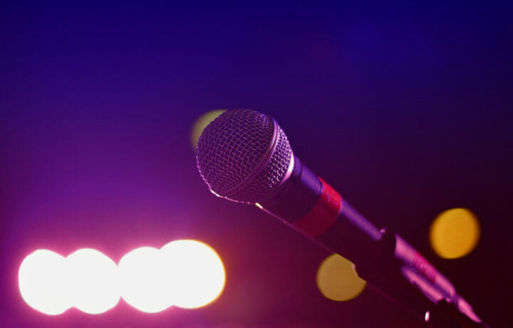 microphone public speaking