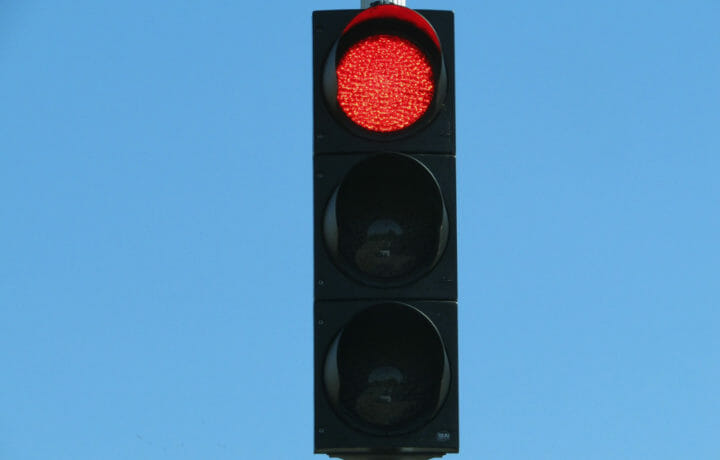 traffic stop light