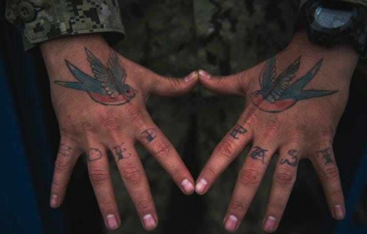 military tattoos