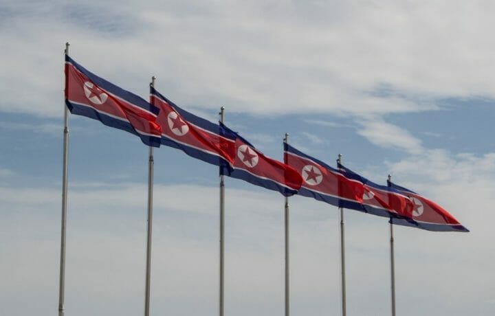 flag of NOrth Korea Cyber
