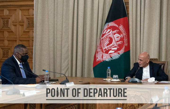 Austin and Afghan President