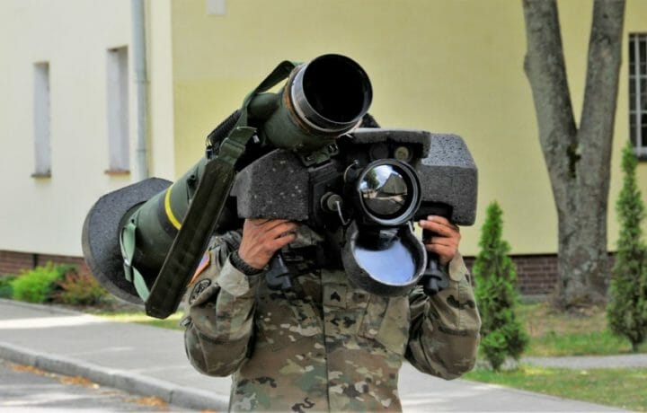 javelin guided missile
