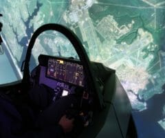 Lockheed F-35 simulator