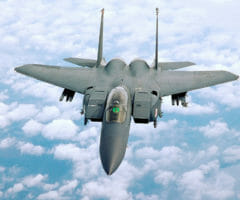 Flying Air Force F-15