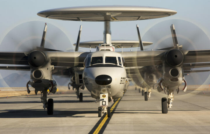 Navy Awards Northrop Grumman Additional $8 Million in Support of E-2D
Hawkeye