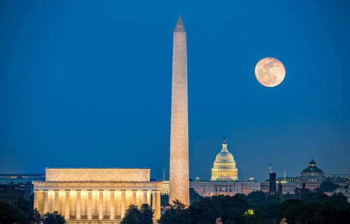 US capitol monuments
