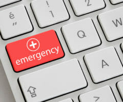 emergency button keyboard
