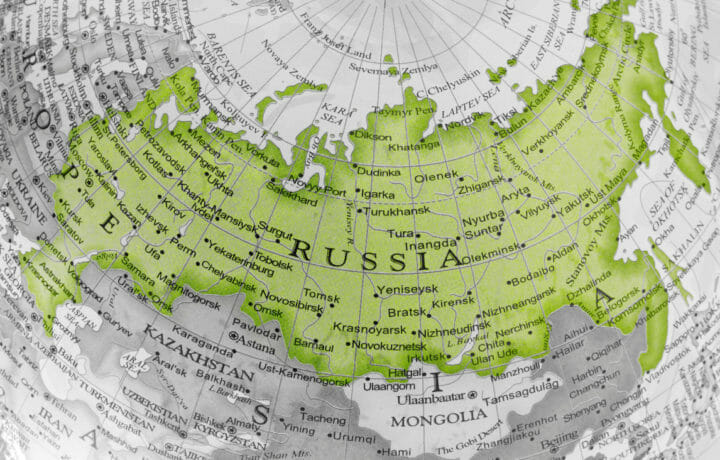 russian world map
