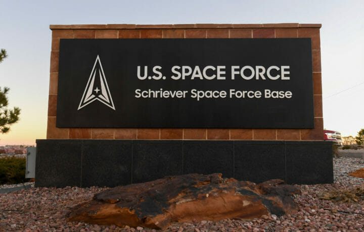 SCHRIEVER SPACE FORCE BASE