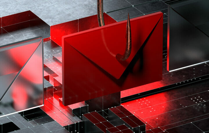 Cybersecurity Email Phishing Hacking Malware