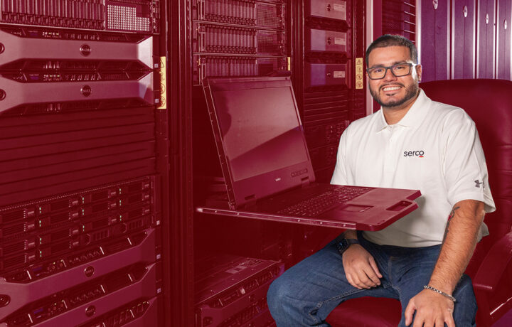 Serco Employee, Computer Servers