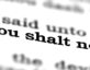thou shalt not script