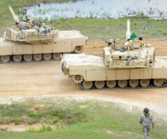 M1A1SA Abrams Tanks