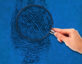 magnifying glass over fingerprint
