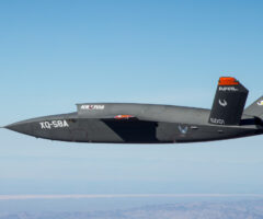 XQ-58A Valkyrie demonstrator completes inaugural flight