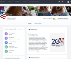 clearancejobs enhanced employer profile