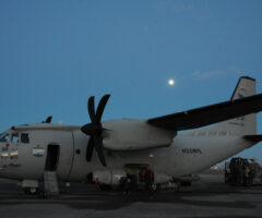 C27J Spartan visits Bradley Air National Guard Base