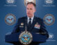 Pentagon Press Secretary Air Force Brig. Gen. Pat Ryder conducts a press briefing at the Pentagon, April 13, 2023.