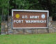 Welcome to Fort Wainwright sign