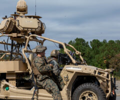 U.S. Marines with 2nd Low Altitude Air Defense Battalion tested the Marine Corps’ newest ground-based air-defense system, the Light Marine Air-Defense Integrated System, Oct. 18-19, 2022.
