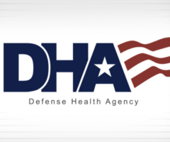 DHA Defense Health Agency with a flag logo