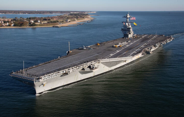 SECNAV Urges Defense Contractors to Invest in U.S. Shipyards to
Enhance Navy Capabilities