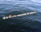 Photo of unmanned system in the ocean.