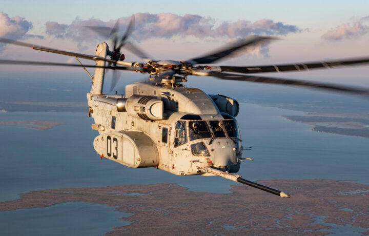 CH-53K King Stallion aircraft
