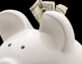 piggy bank retirement savings cash money