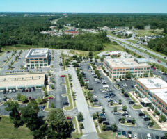 Aerial shot of Charles County