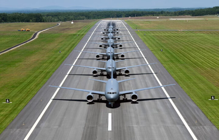 KC-46 tanker fleet