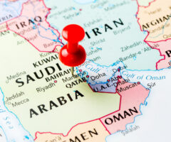 saudi arabia map