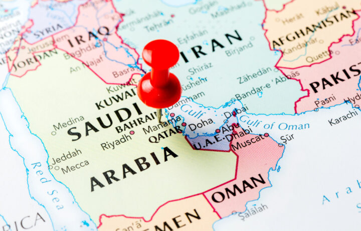 saudi arabia map