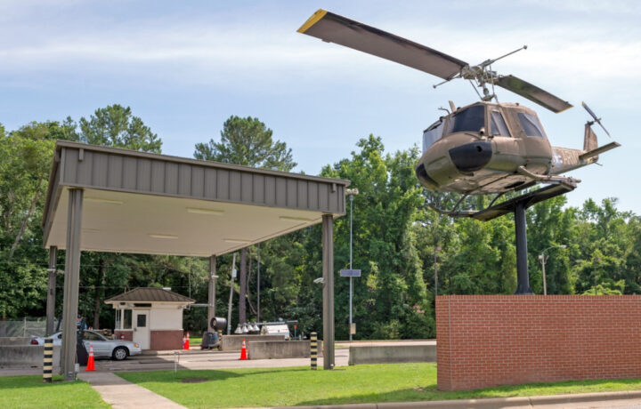 Fort Rucker front gate aviation pilots army