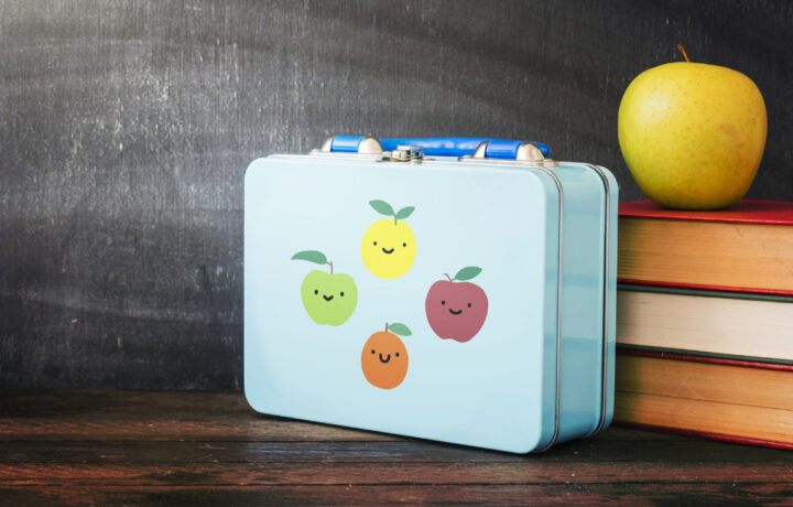 classified materials in lunchbox